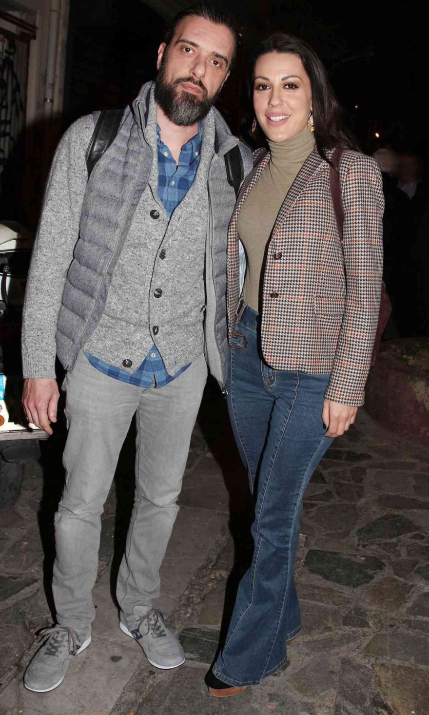 Η Άννα Μενενάκου και ο Σωτήρης Τσαφούλιας