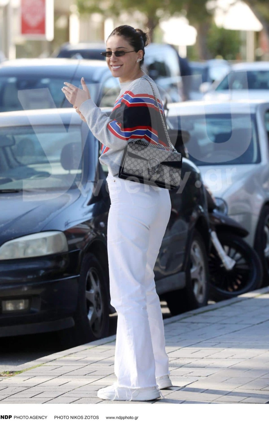 Βαλέρια Χοψονίδου τσάντα Gucci