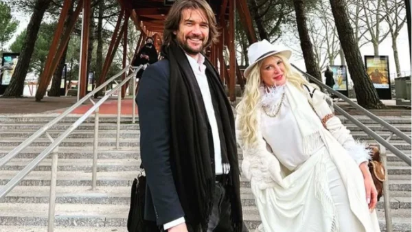 Ρομαντικό τριήμερο στην Μύκονο για Μαρίνα Πατούλη και Βλάσση Χολέβα - Φωτογραφίες από το καρναβάλι