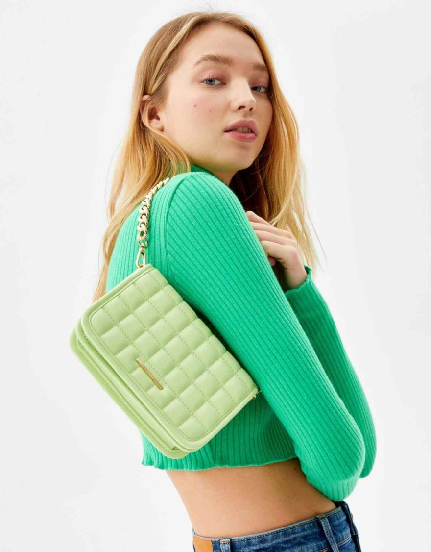 Bershka - Πράσινη τσάντα