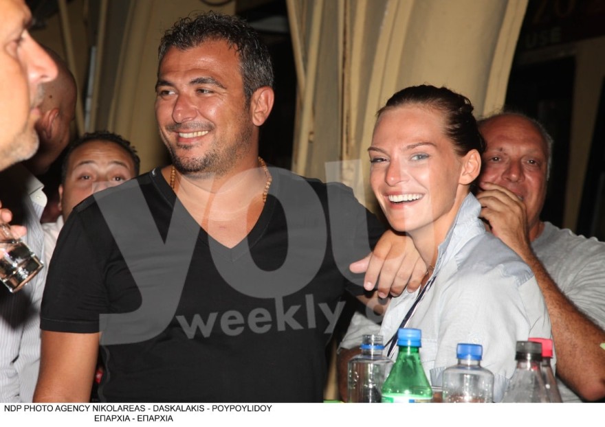 Αποκλειστική φωτογραφία της Υβόννης Μπόσνιακ