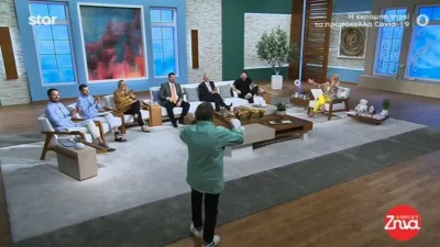 Αλήθειες με τη Ζήνα: Επική στιγμή στον αέρα της εκπομπής - Ο Ανδρέας Μικρούτσικος "εισέβαλλε" στο πλατό