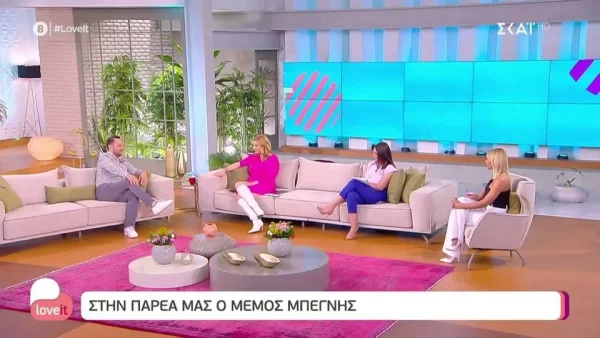 «Απορώ γιατί το συζητάμε ακόμα» - Ο Μέμος Μπεγνής "ξεσπά" για το gay φιλί