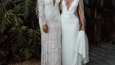 Πρώην παίκτρια του Big Brother παντρεύτηκε την σύντροφό της - Εντυπωσιακά τα νυφικά τους