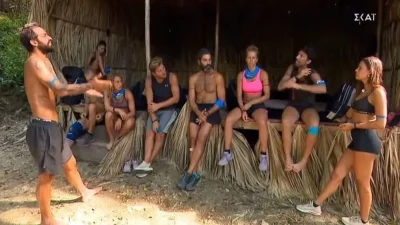 Survivor 5 - highlights 11/4: Μαλλιά κουβάρια με τον Κωνσταντίνο Εμμανουήλ στην παραλία των μπλε