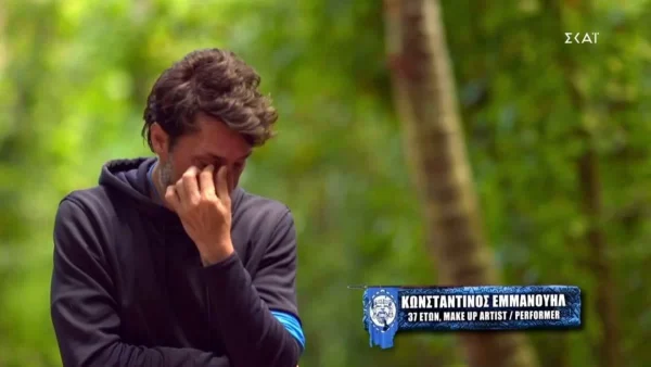 Survivor 5: «Αν φύγω από το Survivor θα...» - "Λύγισε" ο Κωνσταντίνος Εμμανουήλ με την εξομολόγησή του