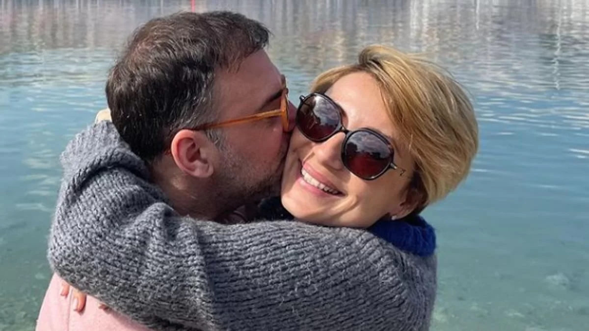 Η Ευδοκία Ρουμελιώτη τρολάρει την ανοιξιάτικη βροχή - Το τρυφερό post στην αγκαλιά του συζύγου της
