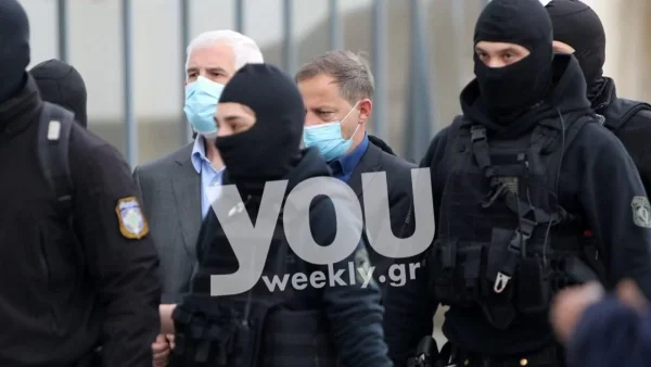 Φιλιππίδης και Λιγνάδης: Έφυγαν μάζι από το δικαστήριο - Οι φωτογραφίες από την έξοδο τους