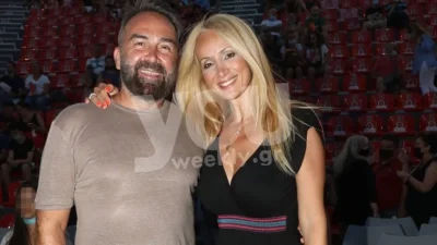 Εκείνος είναι 52 ετών, ενώ η σύζυγός του... - Η διαφορά ηλικίας Γρηγόρη Γκουντάρα και Ναταλί Κάκκαβα