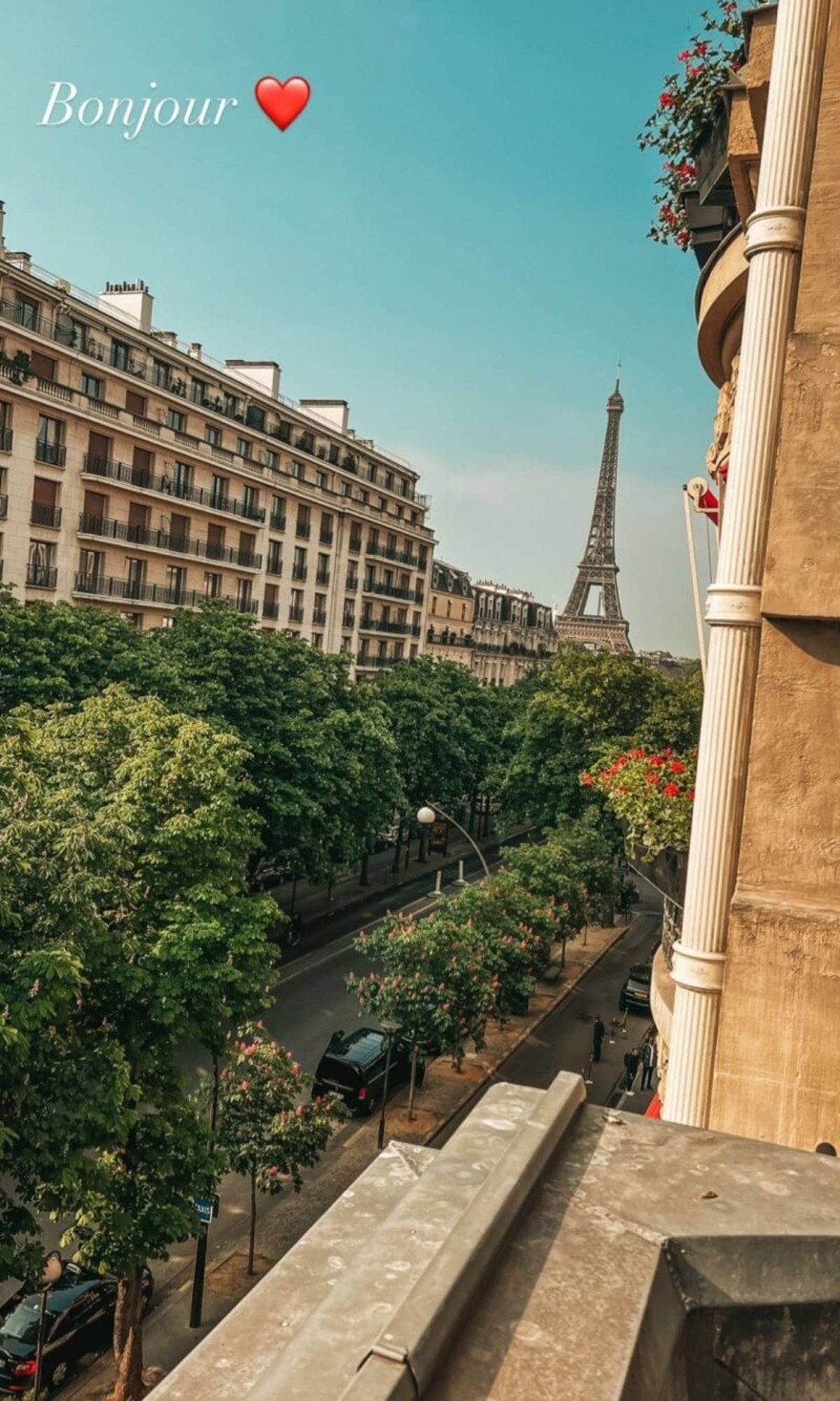 Στο Παρίσι η Κατερίνα Καινούργιου