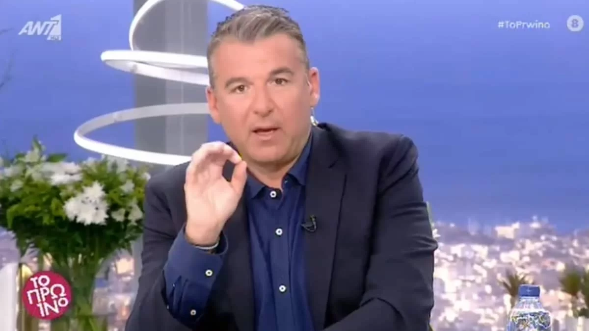 Πάτρα: «Εμείς εδώ δουλεύουμε και...» - Ξέσπασε ο Γιώργος Λιάγκας στον αέρα του Πρωινού