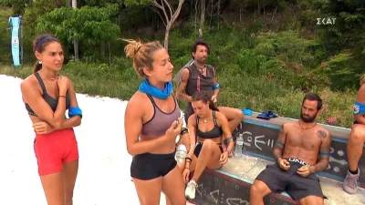 Survivor 5: Ένταση ανάμεσα σε μπλε και κόκκινους - Η Ναυσικά αποχώρησε και η Μαίη...