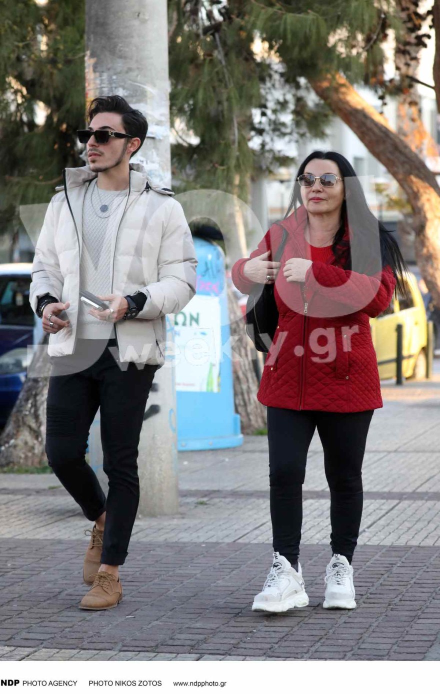 Αποκλειστική φωτογραφία της Μαλλιωτάκη με τον γιο της, Βασίλη