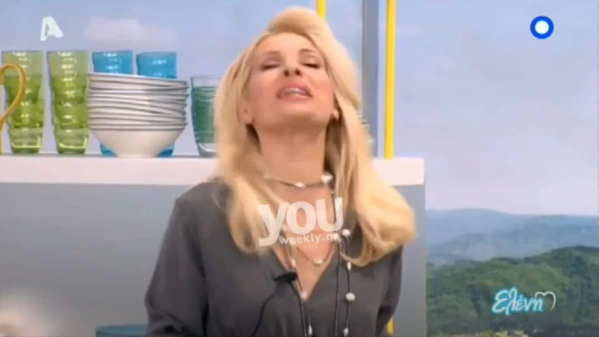 To "καυτό" τσιφτετέλι της Ελένης Μενεγάκη στον αέρα του ALPHΑ που έμεινε στην ιστορία της τηλεόρασης
