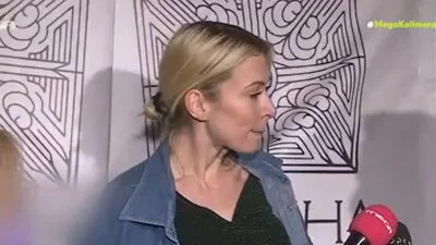 "Κόλαφος" η Μικαέλα Φωτιάδη - Αρνήθηκε να απαντήσει σε ερώτηση για τον σύντροφό της, Αλέξανδρο Σπυριλιώτη