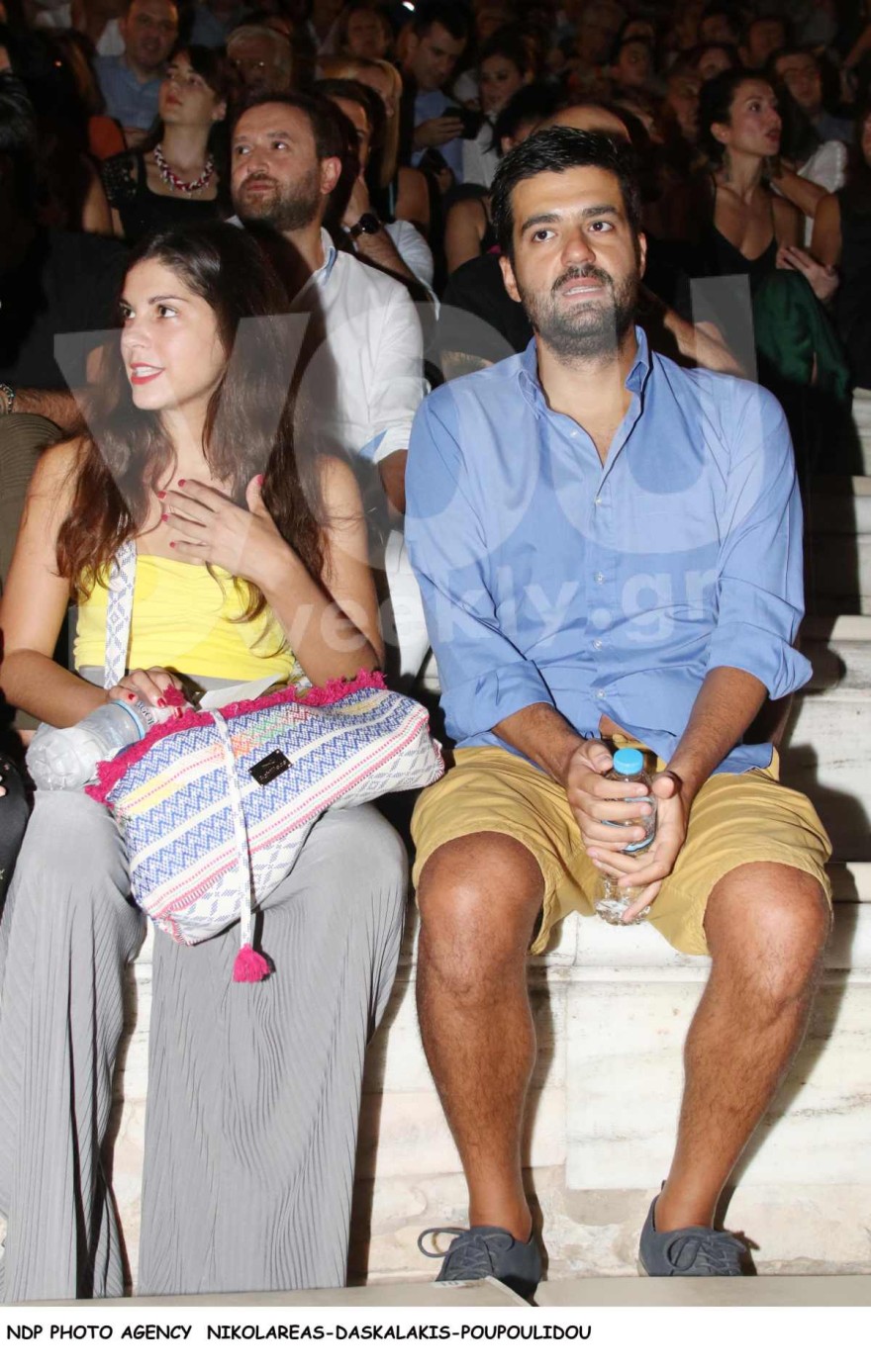 Ηρώ Μπέζου με τον σύντροφό της, Μιχάλη