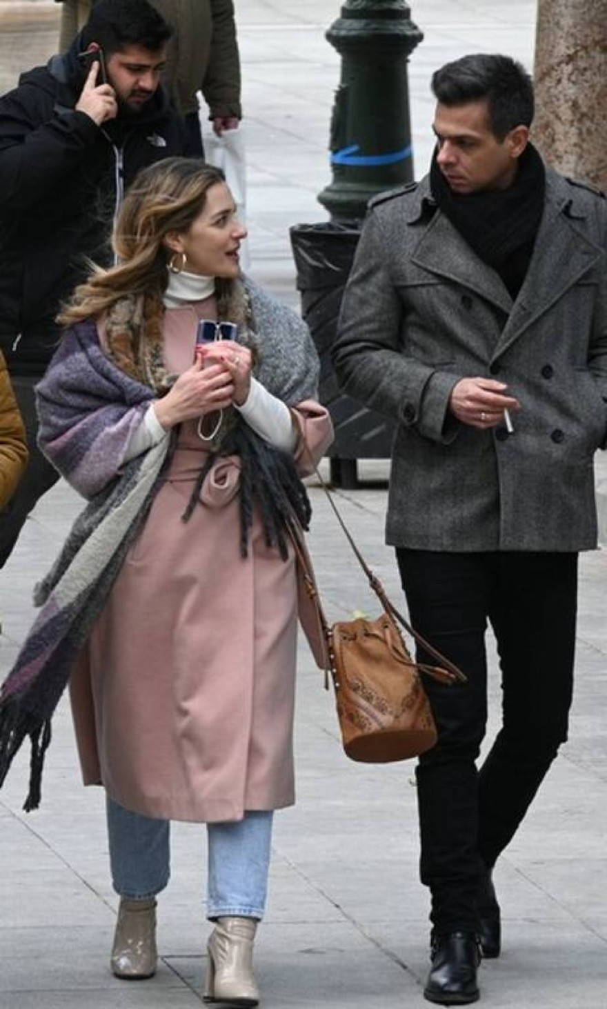 Η βόλτα της Νατάσας Μποφίου με τον άντρα της