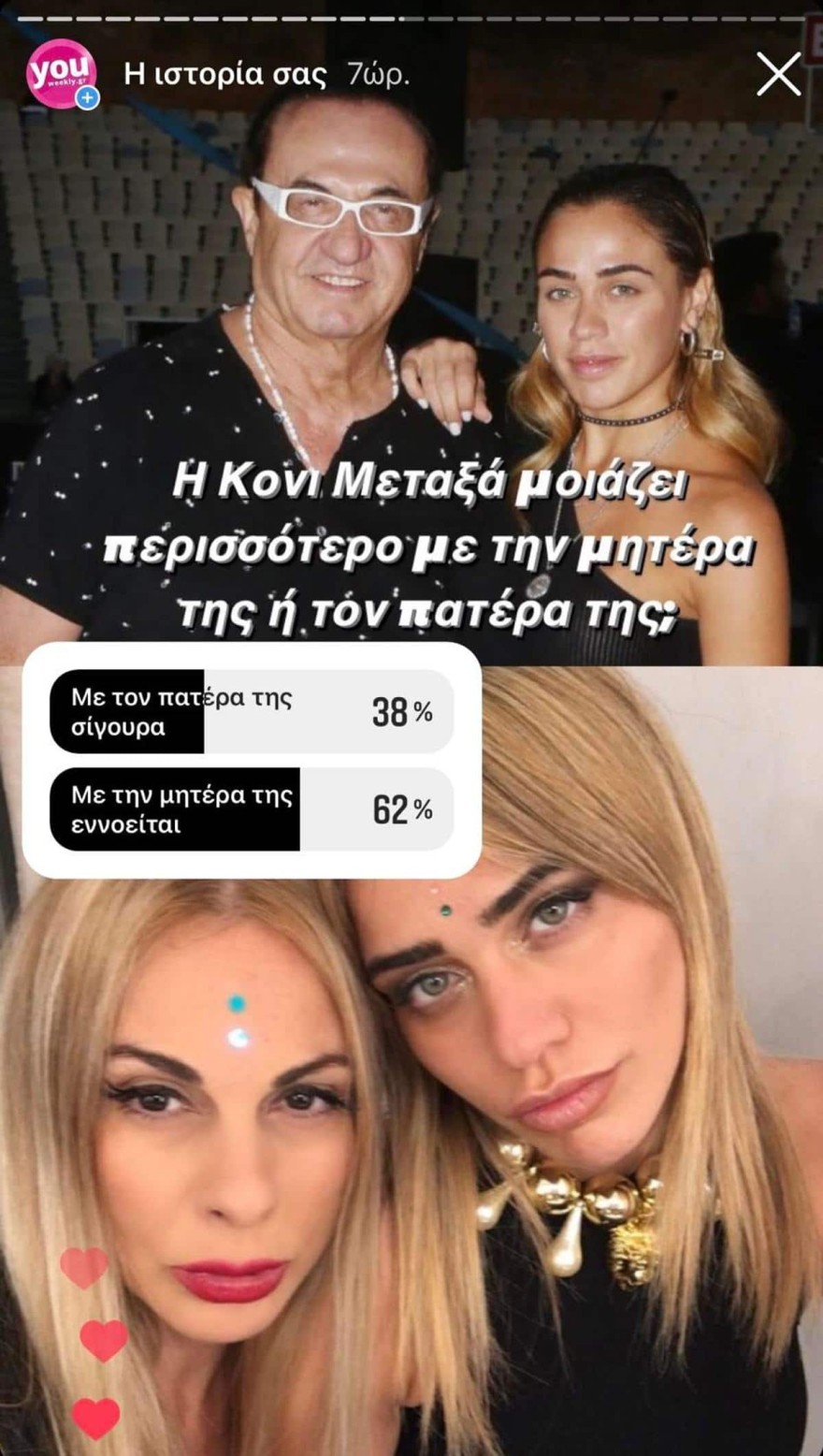 Σε ποιον μοιάζει η Κόνι Μεταξά