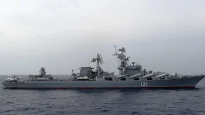 Πόλεμος στην Ουκρανία: Βυθίστηκε η ναυαρχίδα «Moskva»