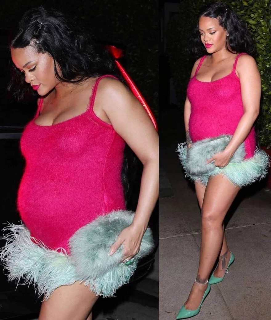 Η λαμπερή εμφάνιση της Rihanna