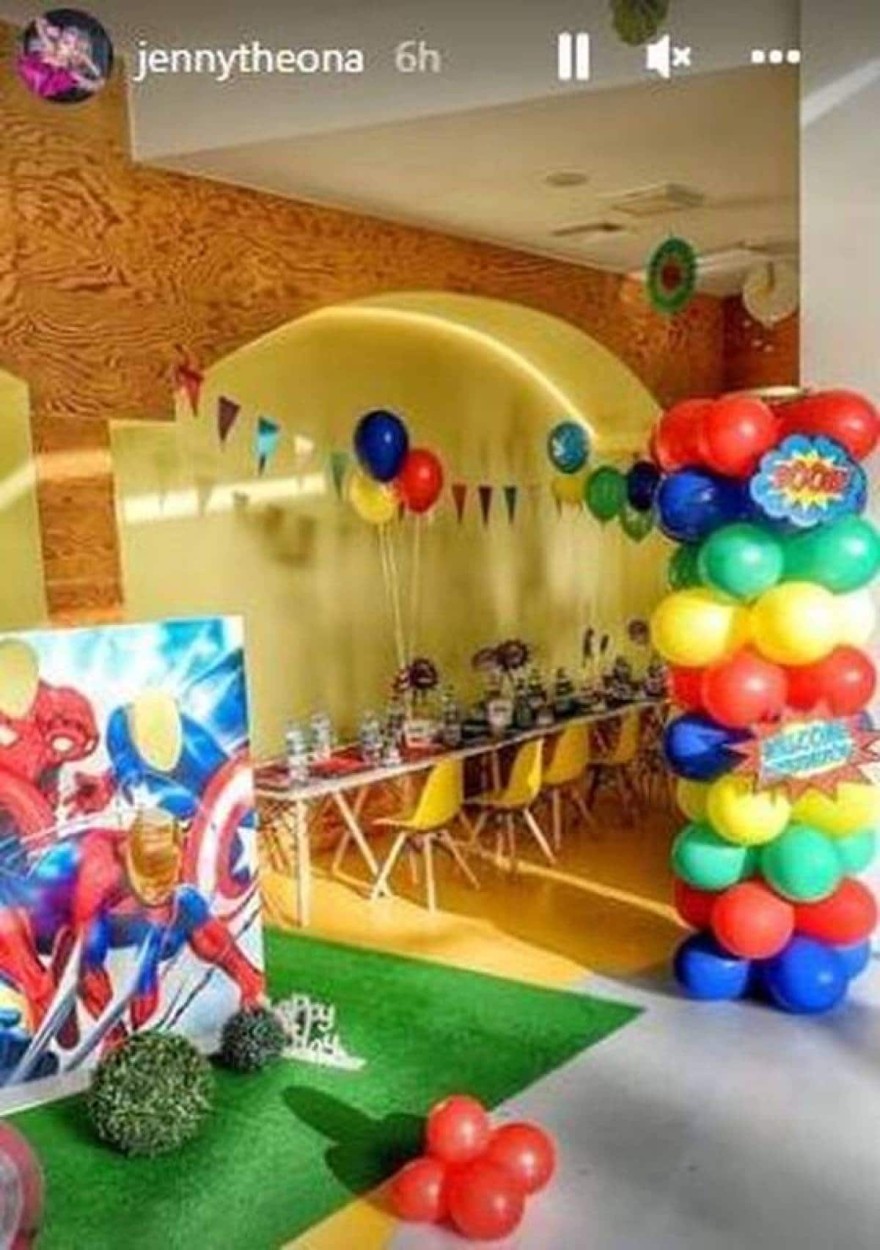 Το τραπέζι για τα γενέθλια του Αρίωνα