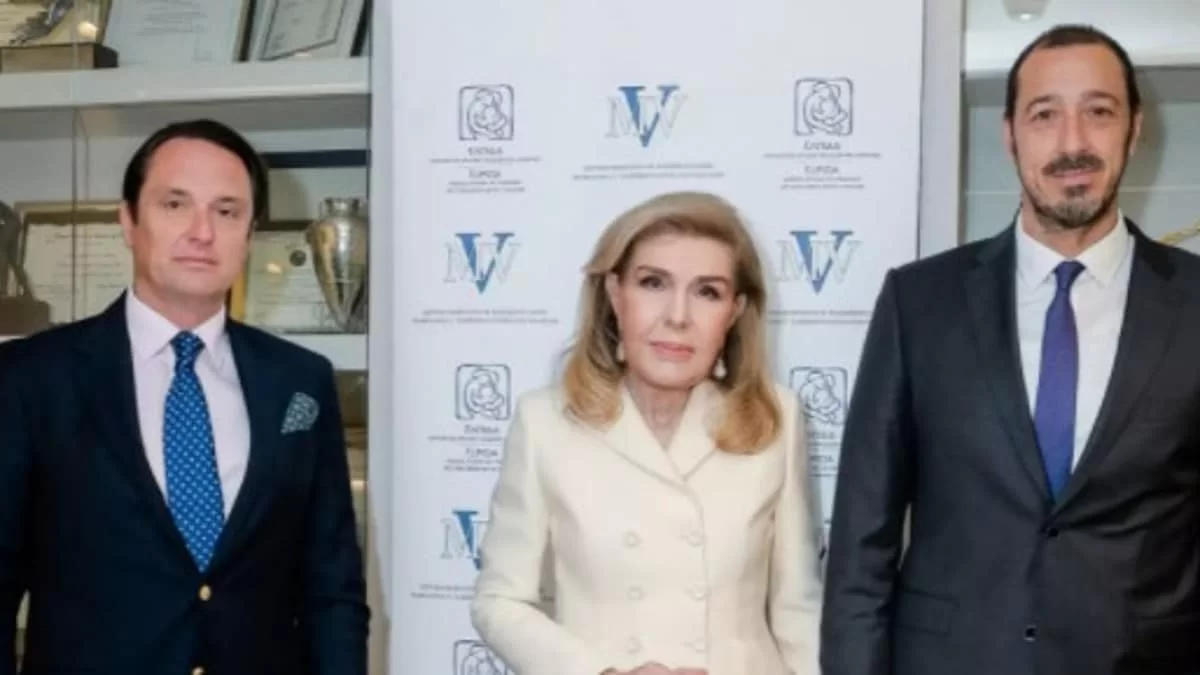 Συνάντηση της Μαριάννας Βαρδινογιάννη με τον Ουκρανό Πρέσβη Sergii Shutenko