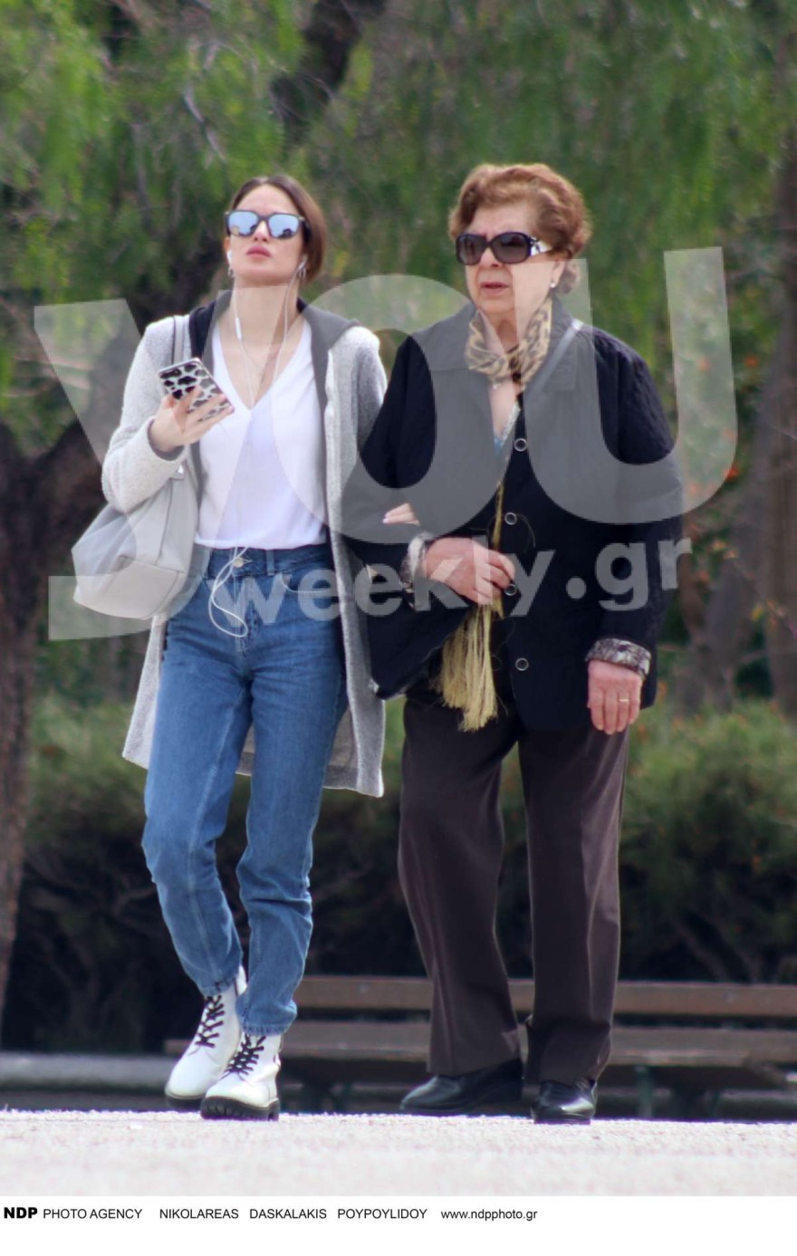 Αποκλειστική φωτογραφία της Άντζελας Γκερέκου