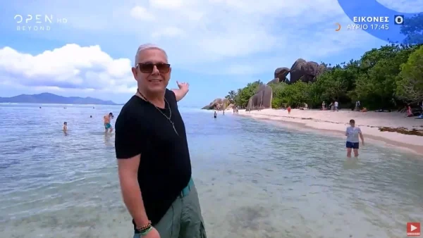 Εικόνες: Ο Τάσος Δούσης μας ταξιδεύει στις μαγευτικές Σεϋχέλλες!