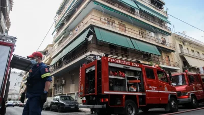 Τραγωδία στην Ηλιούπολη: Ένας νεκρός μετά από φωτιά σε διαμέρισμα