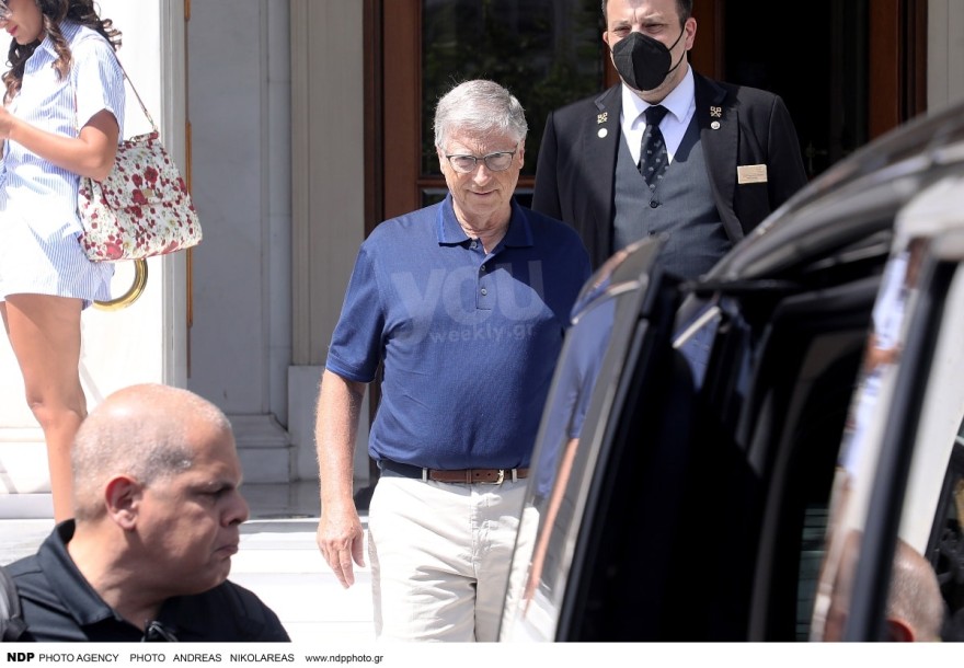 Στην Αθήνα ο Bill Gates