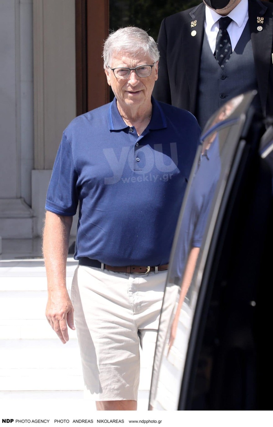 Ο Bill Gates στο Μεγάλη Βρετανία