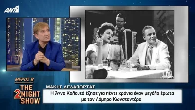 Μάκης Δελαπόρτας :«Ο Δαλιανίδης απαγόρευσε στη Σαπουντζάκη...»