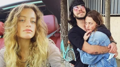 Με μπλε "καυτό" μπικίνι - Κορμάρα η σύντροφος του Άγγελου Λάτσιου, Γαία Μερκούρη