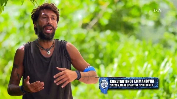 Survivor 5: «Εδώ και ενάμιση μήνα λέει...» - "Κόλαφος" ο Κωνσταντίνος Εμμανουήλ για τον Σπύρο Μαρτίκα