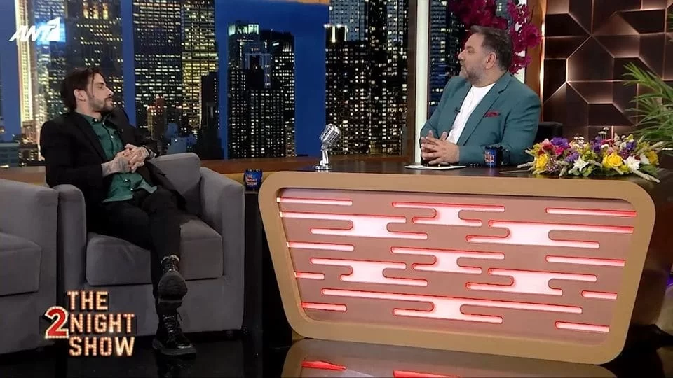 Γρηγόρης Αρναούτογλου: Το τρυφερό μήνυμα από τον γιο του που τον συγκίνησε - Το έδειξε στον αέρα της εκπομπής