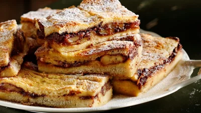 "Θεϊκές" αυγοφέτες γεμιστές με σοκολάτα και μπανάνες - Η αγαπημένη παιδική συνταγή σε άλλη εκδοχή