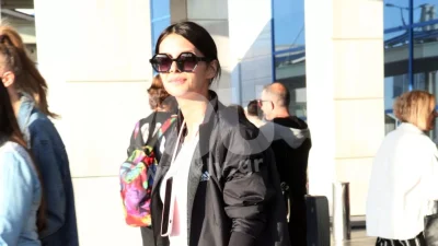 Στο αεροδρόμιο με την κοιλιά στο στόμα - Η Μπεζάν αποχαιρετά τον Παππά λίγο πριν φύγει για Αsia Express