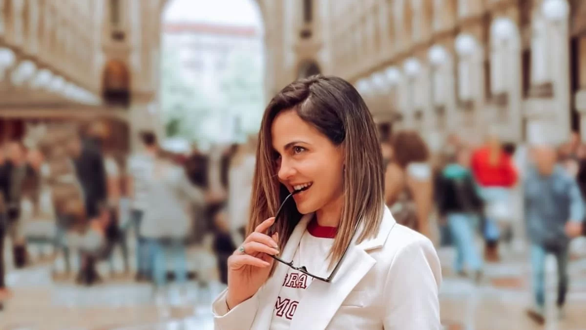 Στο Μιλάνο η Αγγελική Δαλιάνη - Οι φαντασμαγορικές φωτογραφίες