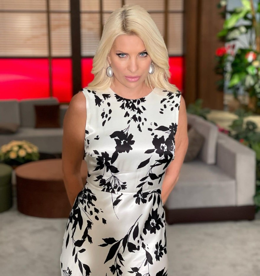 Ελένη Μενεγάκη φόρεμα Marks and Spencer