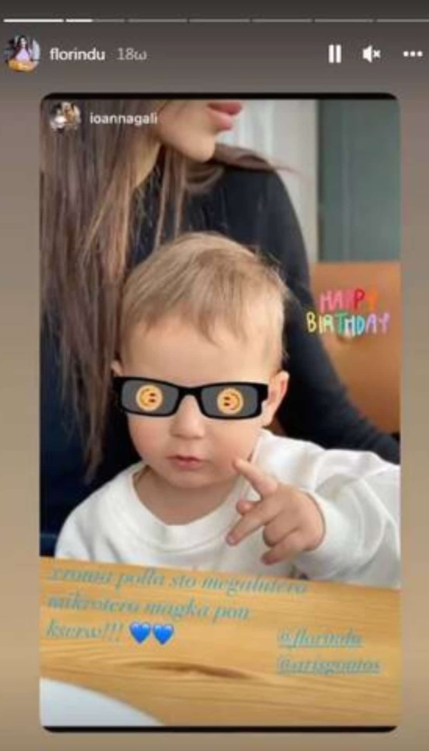 Γίνεται 2 χρονών ο γιος της Φλορίντα