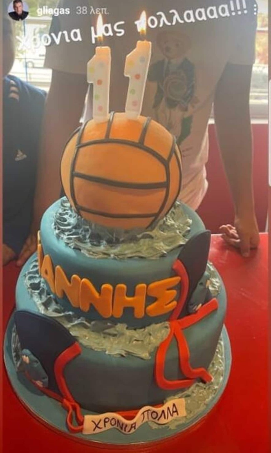 Γενέθλια για τον γιο της Φαίης Σκορδά και του Γιώργου Λιάγκα