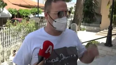 Έξω φρενών ο Βασίλης Γκουρούσης με ερώτηση δημοσιογράφου - «Από ποιο κανάλι είστε;!»