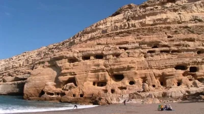 Τραγωδία στην Κρήτη - Έχασε τη ζωή του πέφτοντας από σπηλιά στα Μάταλα