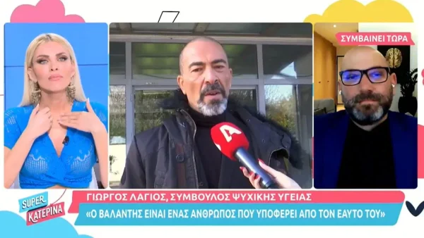 «Δεν εκφοβίζομαι! Έχω...» - "Κόλαφος" ο Γιώργος Λάγιος για τον Βαλάντη