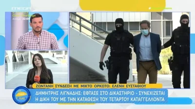 Κατέφθασε ο Δημήτρης Λιγνάδης στο δικαστήριο - Φανερά καταβεβλημένος