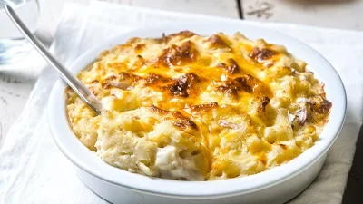 Το πιο εύκολο Mac and cheese στο σπίτι - Με κοφτό μακαρονάκι και 4 τυριά στο φούρνο