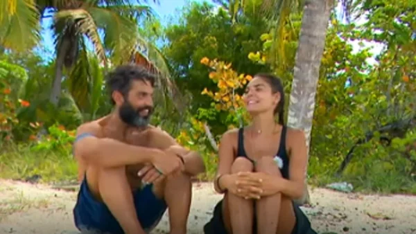 Survivor 5: «Έχεις γλυκά μάτια» - Ξεμοναχιάστηκαν Μαρτίκας και Βρισηίδα με τα βλέμματα να ''παίρνουν'' φωτιά