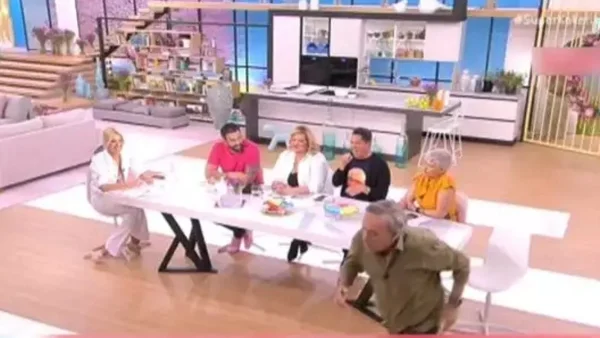 Ακραίο περιστατικό στον αέρα του Super Κατερίνα - Έξαλλος ο Μικρούτσικος έφυγε από το πλατό