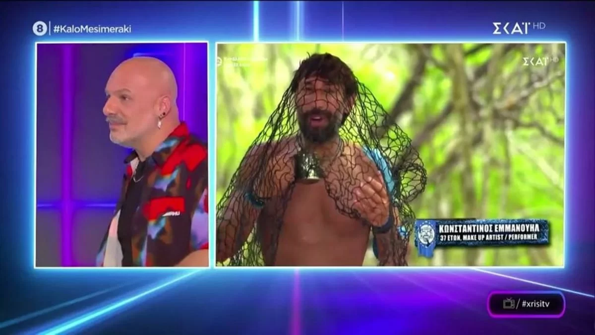 Survivor 5:  «Γιατί ντύθηκε σαν νύφη με τούλι;» - "Κόλαφος" ο Μουτσινάς με τον Εμμανουήλ