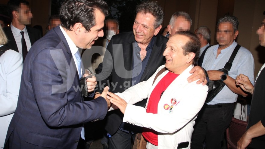 Ο Μπιμπίλας στα γενέθλια του Γιώργου Πατούλη